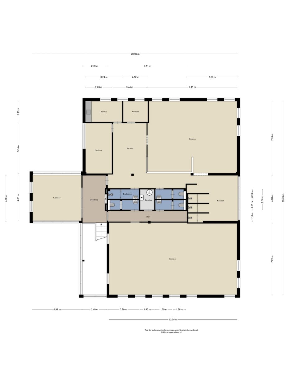 De Waal 46 plattegrond 2