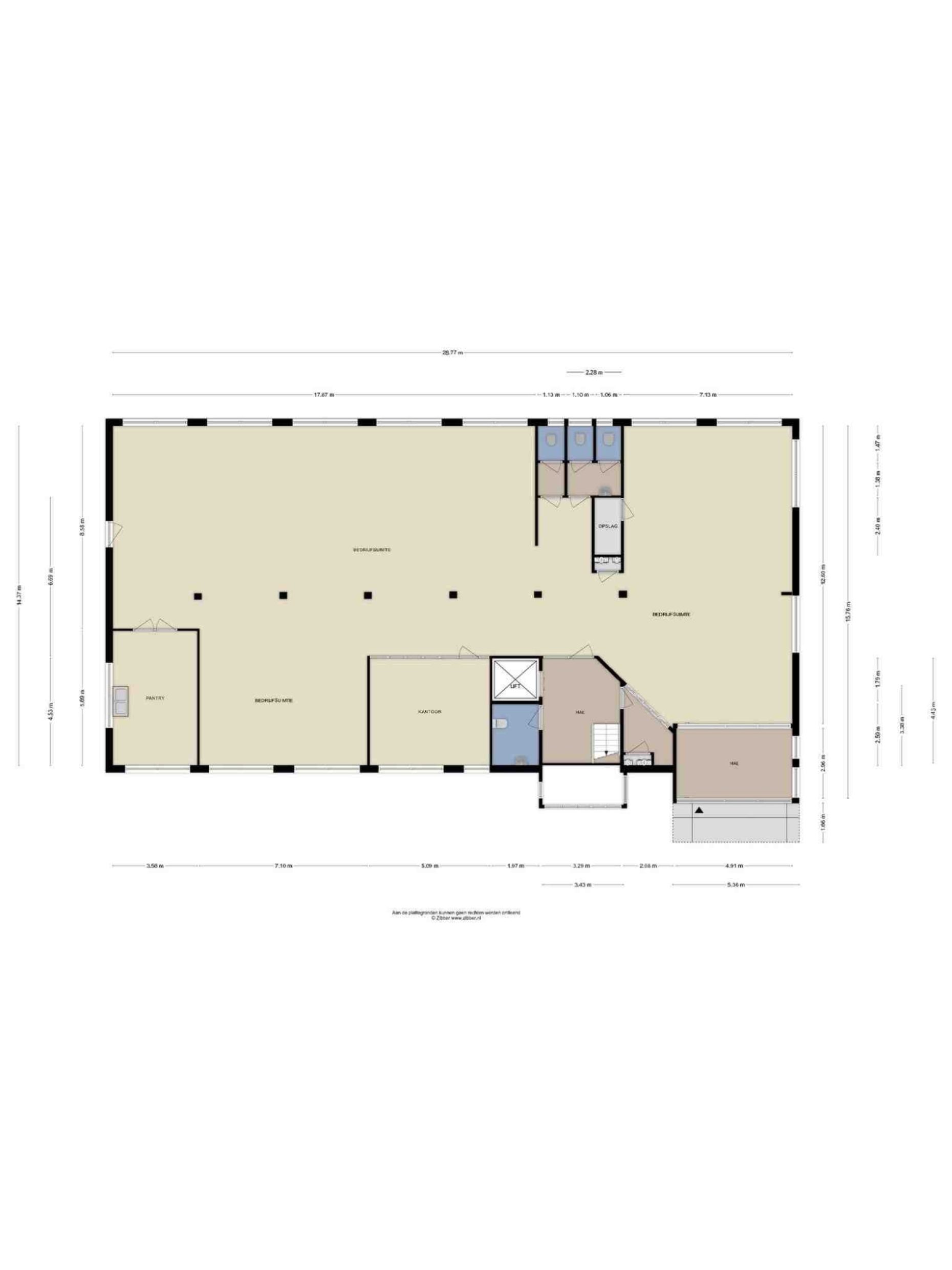 Beukenlaan 135 plattegrond