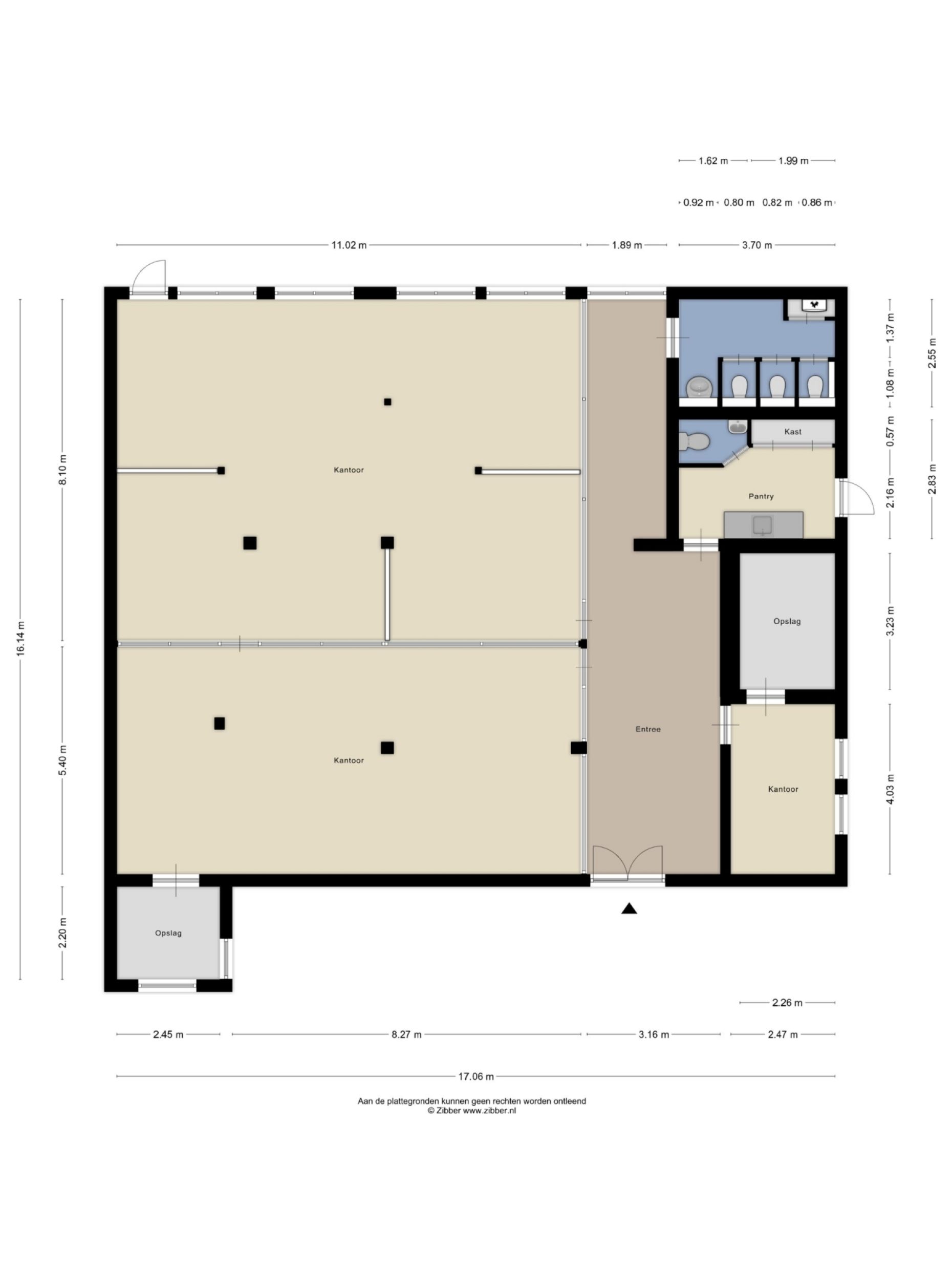 Brouwersstraat 25a plattegrond