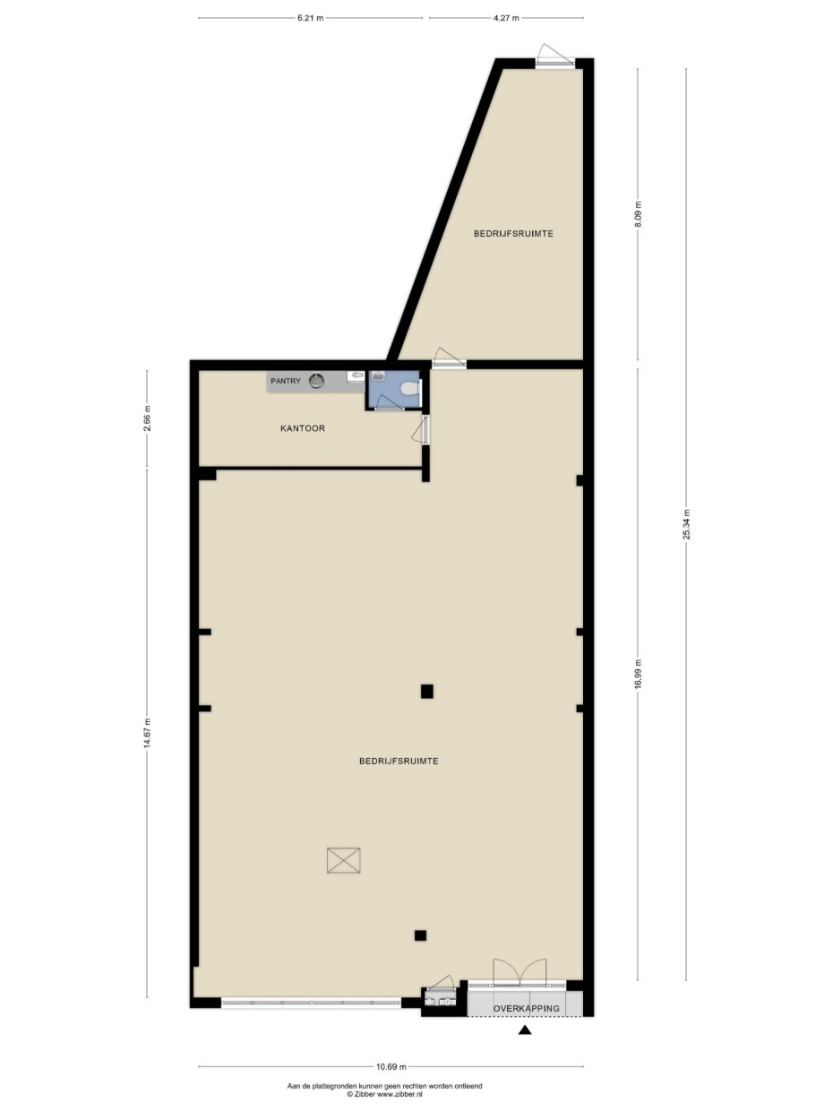 Dorpsstraat 5 plattegrond