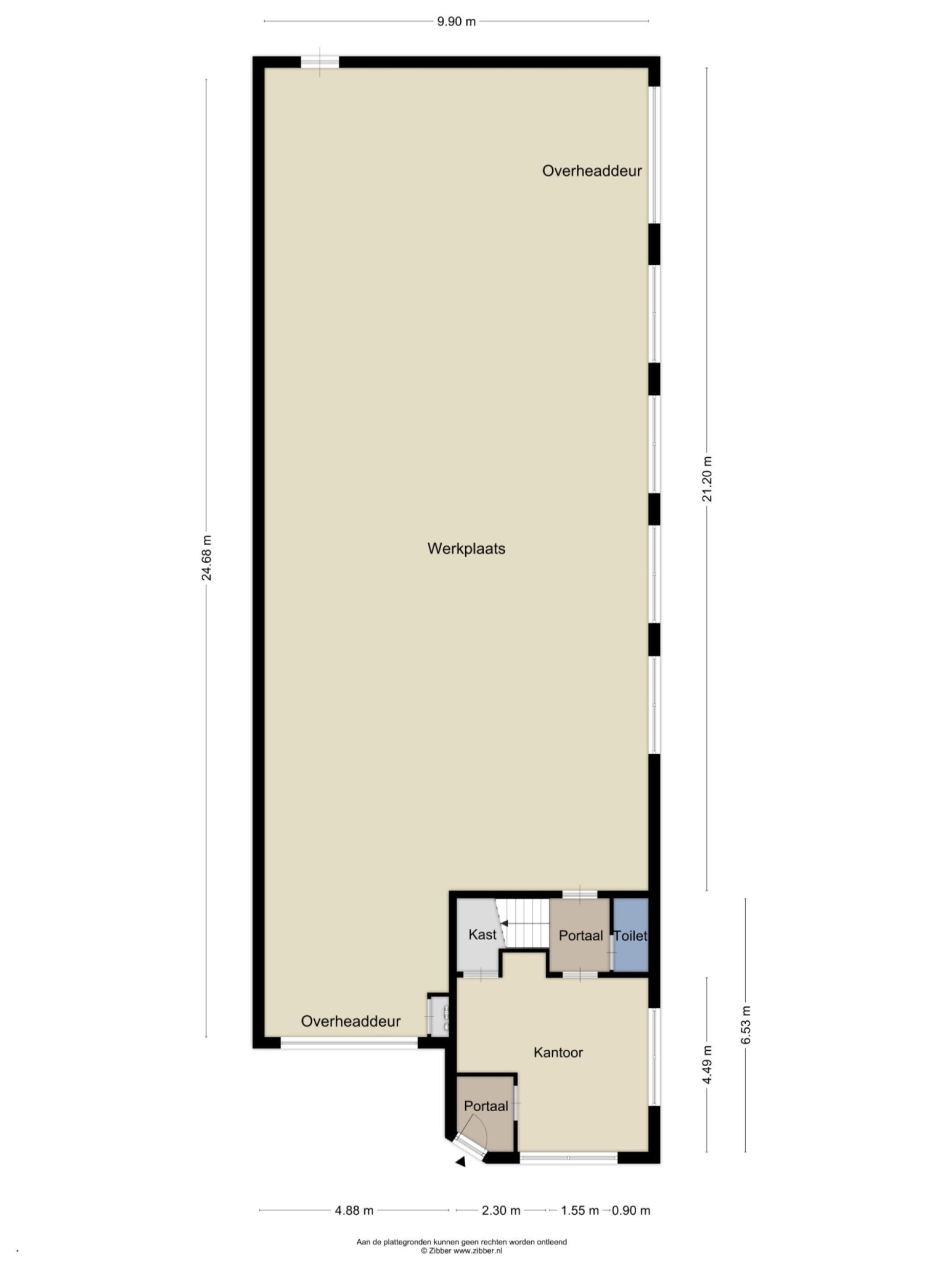 Ekkersrijt 1337 plattegrond 2