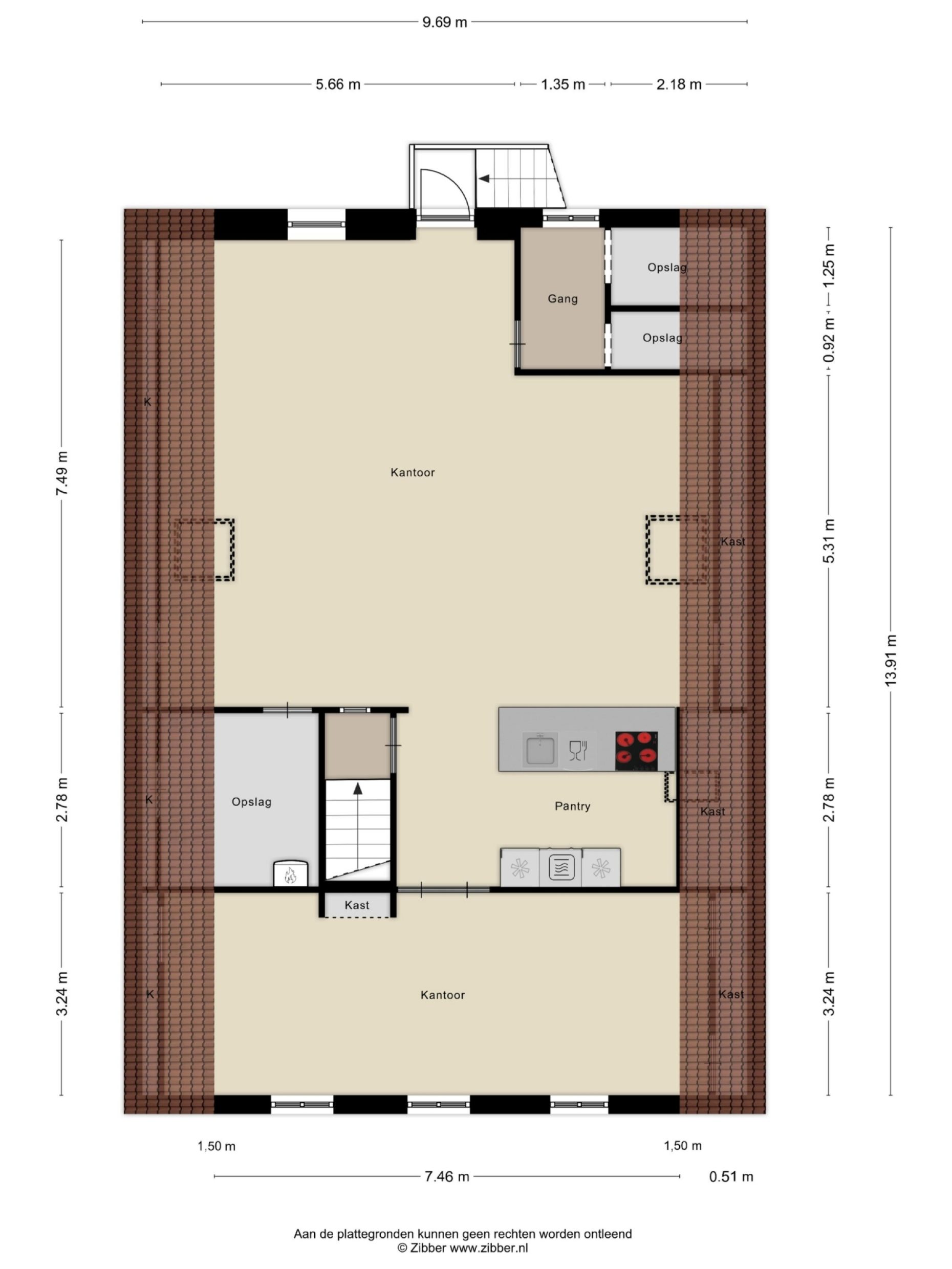 Elisabethplaats 30 plattegrond 2