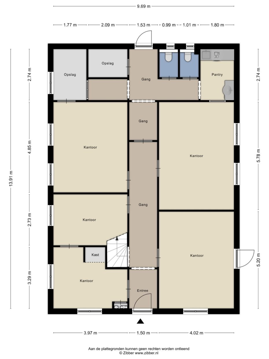 Elisabethplaats 30 plattegrond