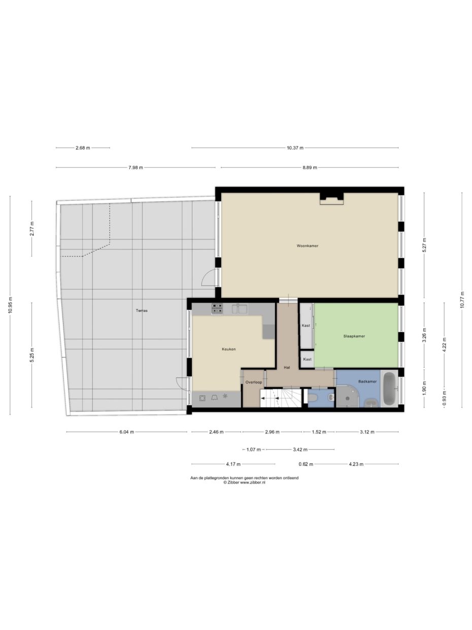 Winkelstraat 7 plattegrond 2