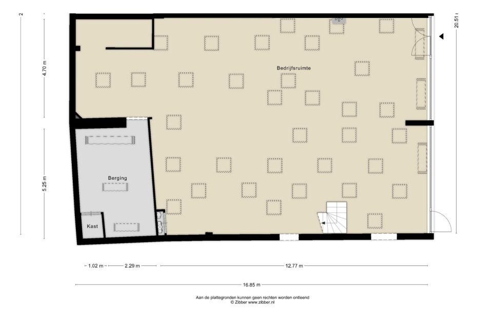 Winkelstraat 7 plattegrond