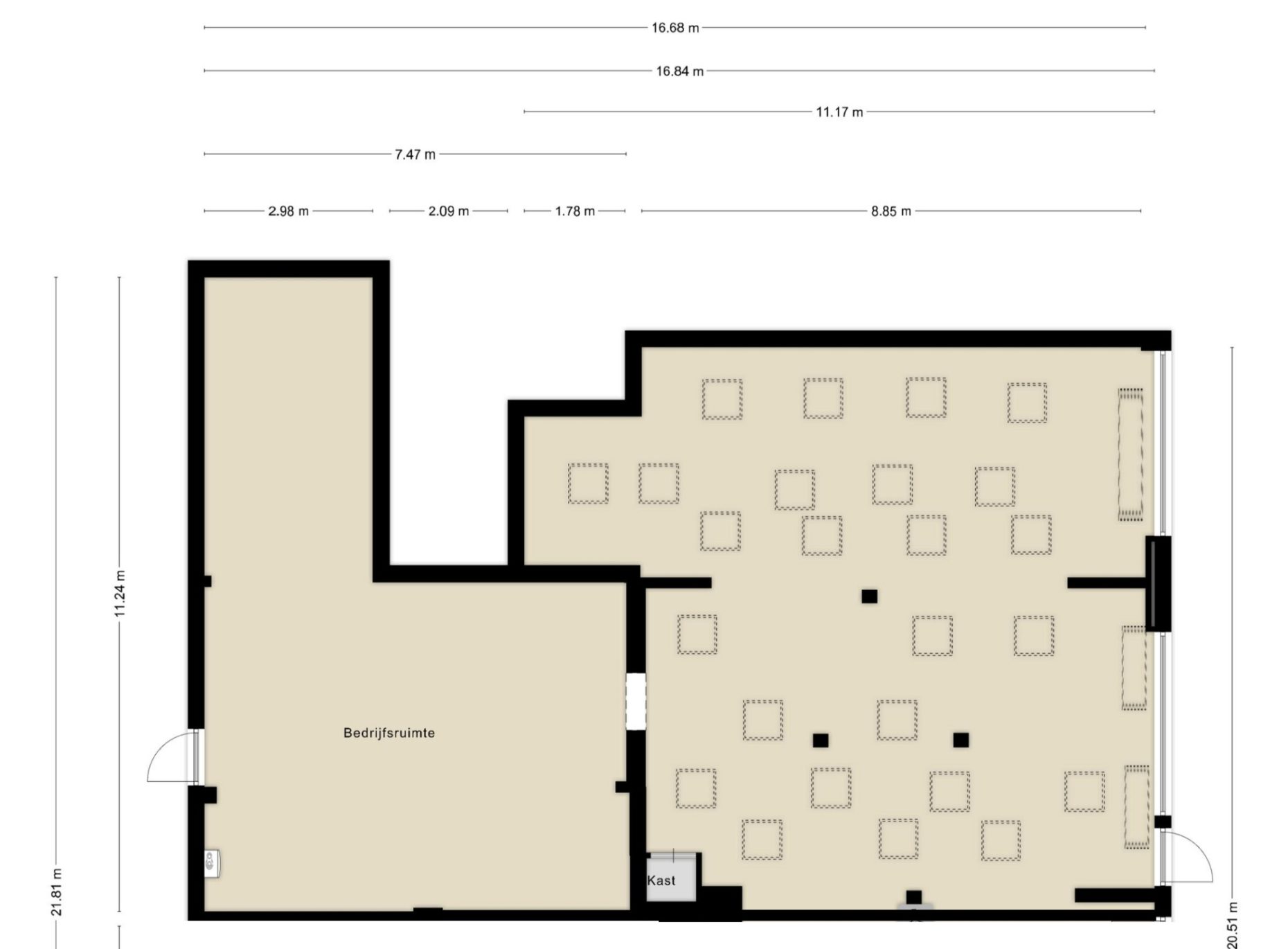 Winkelstraat 11 plattegrond