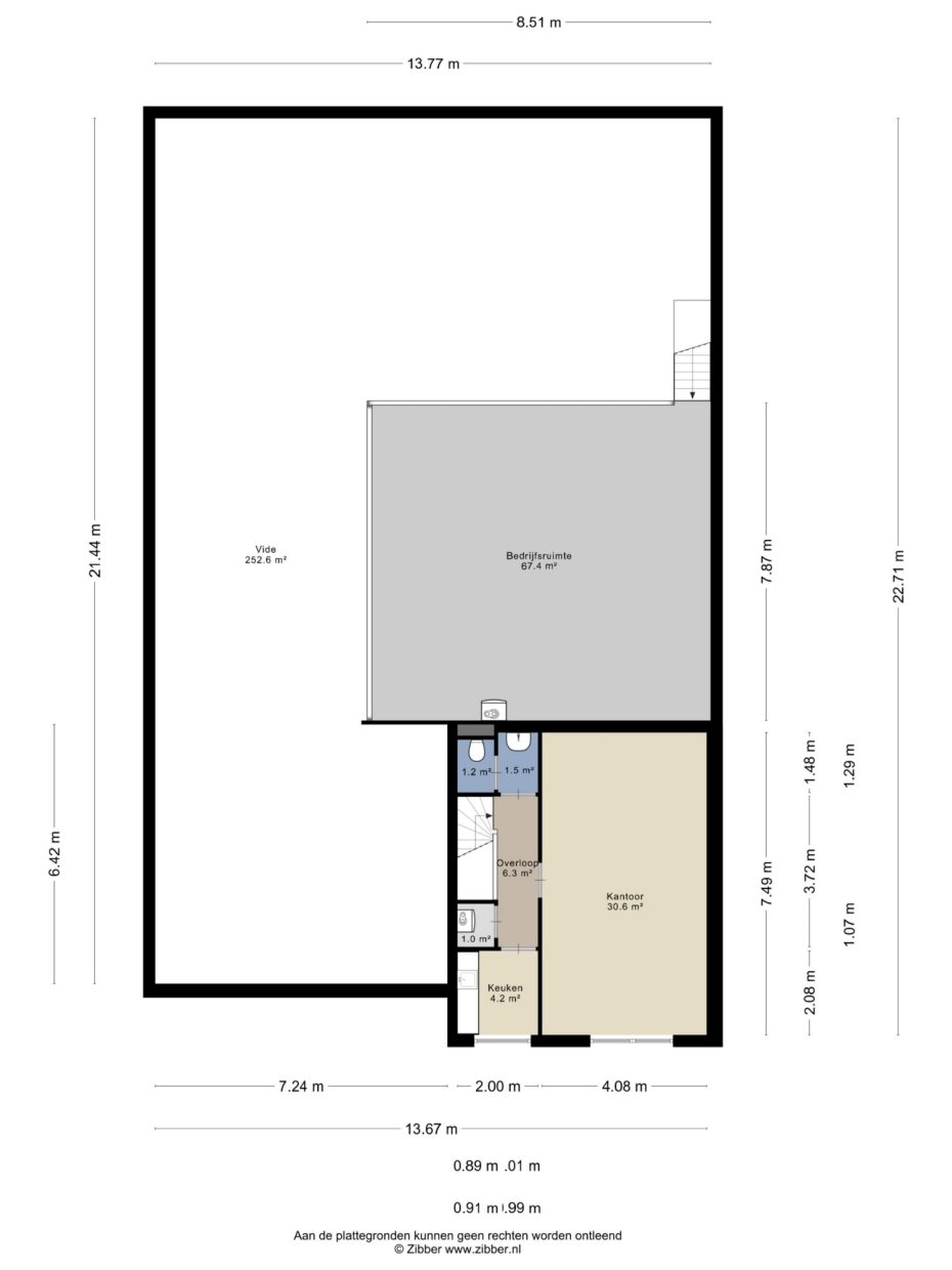 De Huufkes 58 A plattegrond 2