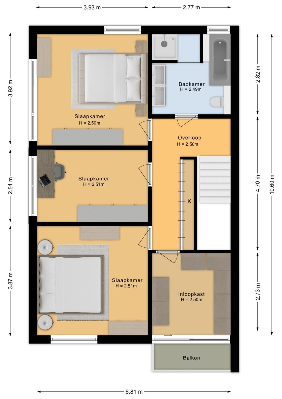 Hof Bruheze 402 plattegrond 2